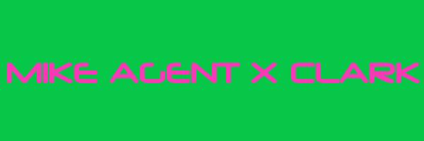 MIKE AGENT X CLARK Logo