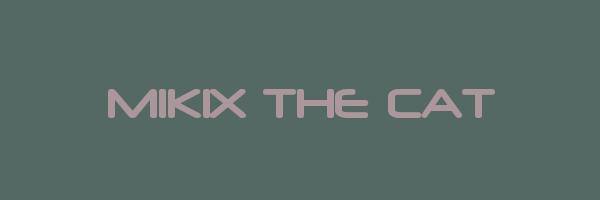 MIKIX THE CAT Logo
