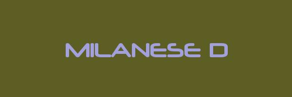 MILANESE D Logo