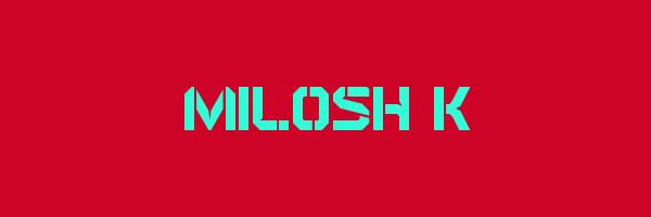 MILOSH K Logo