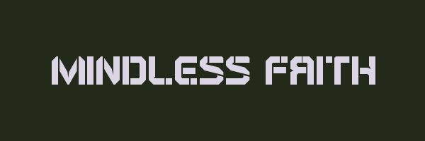 MINDLESS FAITH Logo