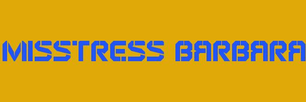 MISSTRESS BARBARA Logo