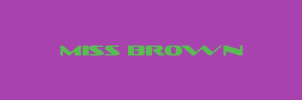 MISS BROWN Logo