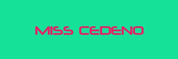 MISS CEDENO Logo