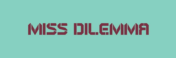 MISS DILEMMA Logo