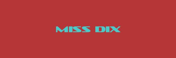 MISS DIX Logo