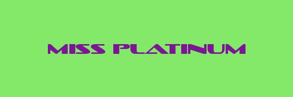 MISS PLATINUM Logo