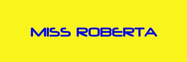 MISS ROBERTA Logo