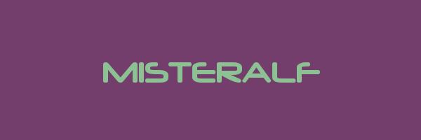 MISTERALF Logo