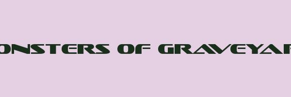 MONSTERS OF GRAVEYARD Logo