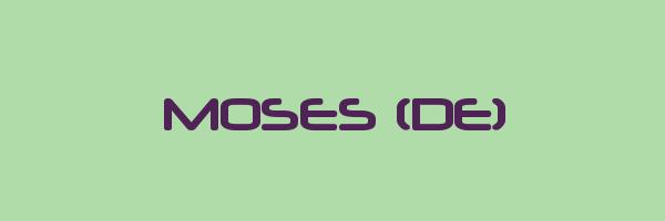 MOSES (DE) Logo