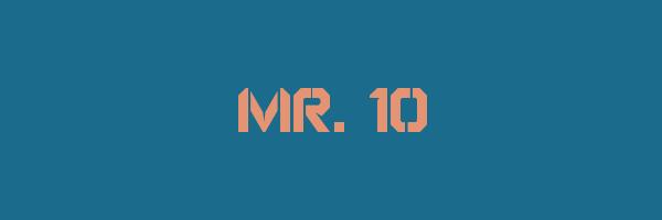 MR. 10 Logo