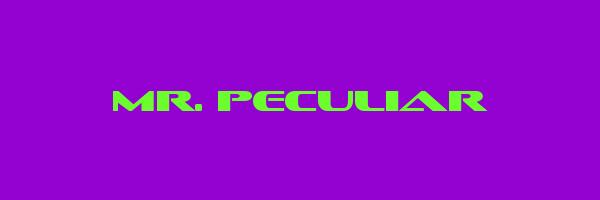 MR. PECULIAR Logo