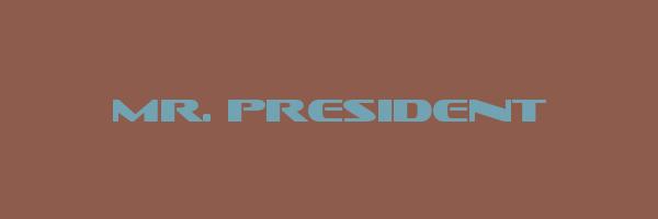 MR. PRESIDENT Logo
