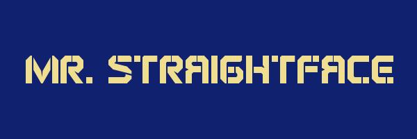 MR. STRAIGHTFACE Logo