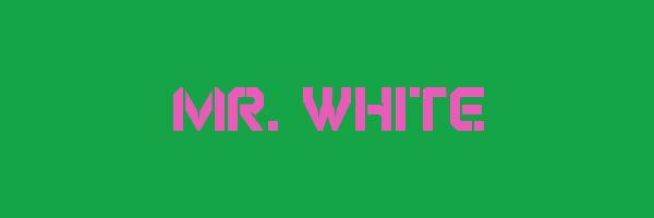 MR. WHITE Logo