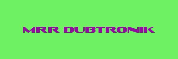 MRR DUBTRONIK Logo