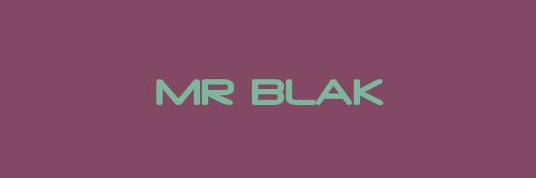 MR BLAK Logo