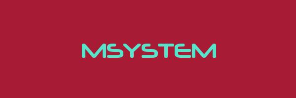 MSYSTEM Logo