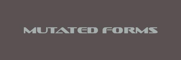 MUTATED FORMS Logo