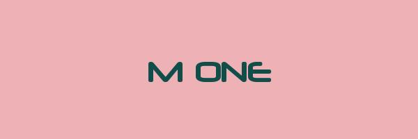 M ONE Logo