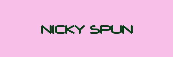 NICKY SPUN Logo
