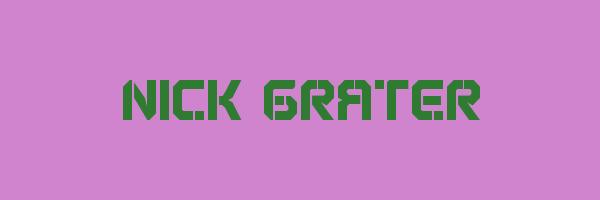NICK GRATER Logo