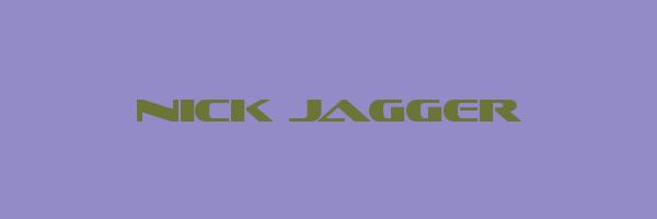 NICK JAGGER Logo