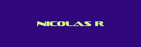 NICOLAS R Logo