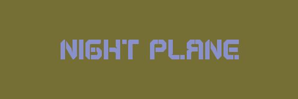 NIGHT PLANE Logo