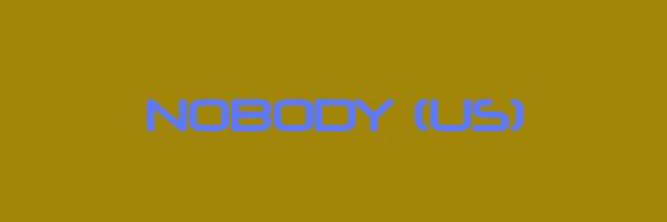 NOBODY (US) Logo