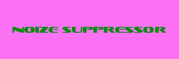 NOIZE SUPPRESSOR Logo