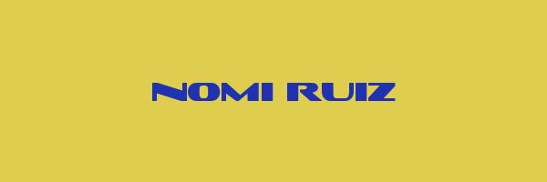 NOMI RUIZ Logo