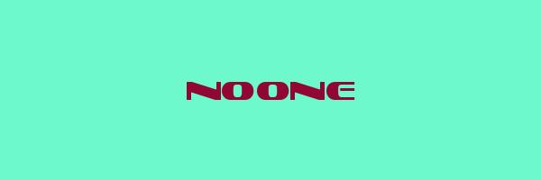 NOONE Logo