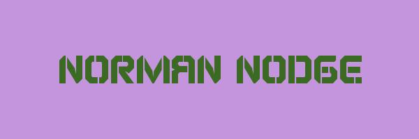 NORMAN NODGE Logo