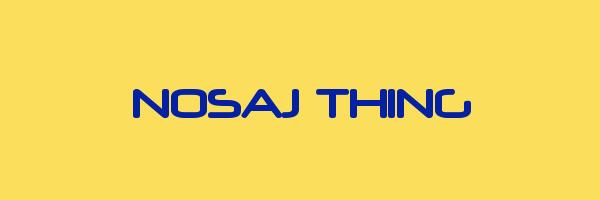NOSAJ THING Logo