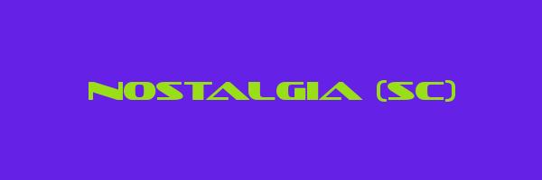 NOSTALGIA (SC) Logo