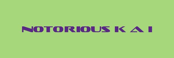 NOTORIOUS K A I Logo