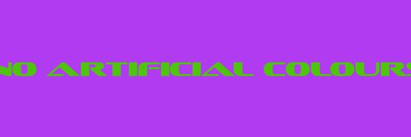 NO ARTIFICIAL COLOURS Logo