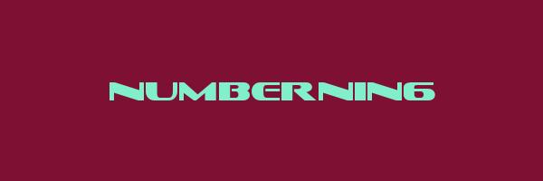 NUMBERNIN6 Logo