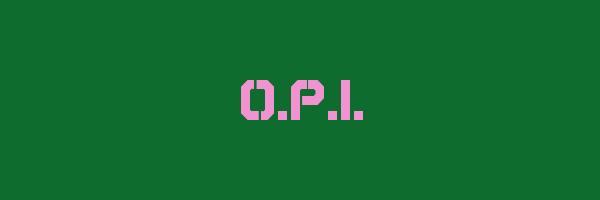 O.P.I. Logo