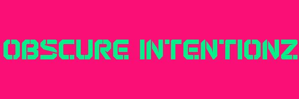 OBSCURE INTENTIONZ Logo