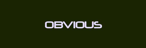 OBVIOUS Logo