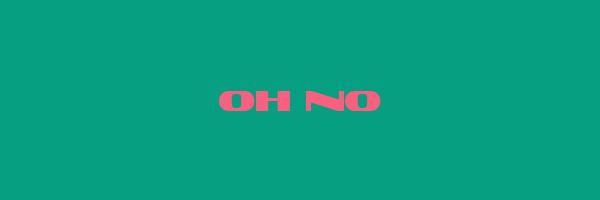 OH NO Logo