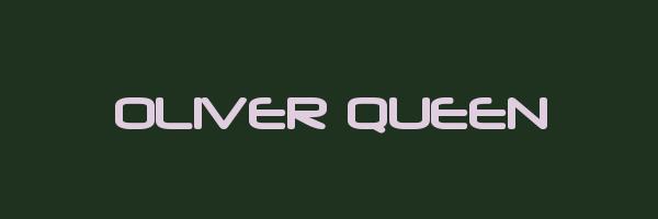 OLIVER QUEEN Logo