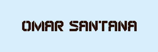 OMAR SANTANA Logo