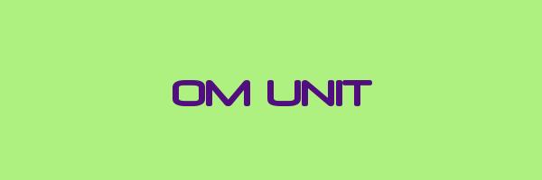 OM UNIT Logo