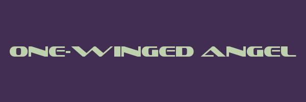 ONE-WINGED ANGEL Logo