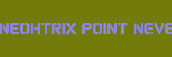 ONEOHTRIX POINT NEVER Logo