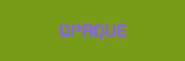 OPAQUE Logo